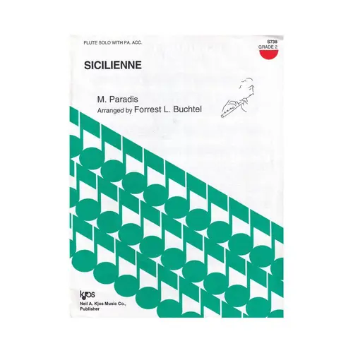 Sicilienne Flute Solo