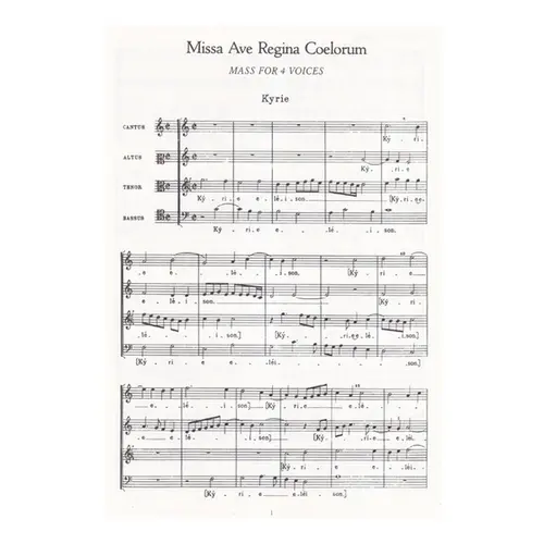 Masses And Motets