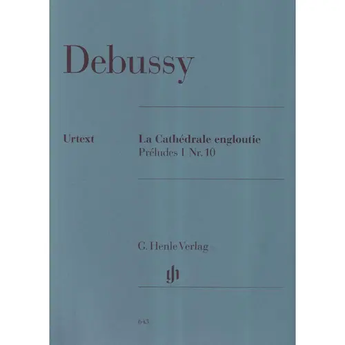 La Cathedrale Engloutie  - Preludes I N.10 - Urtext