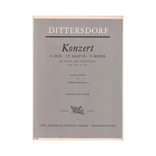 Konzert C Dur Fur Violine