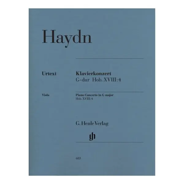 Klavierkonzert G Dur-Hob.Xviii-4