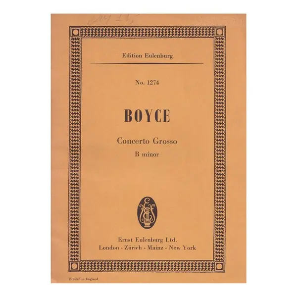 Concerto Grosso B Minor