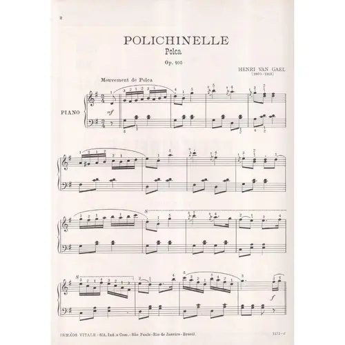 Polichinelle - Op.105 - (Bluettes N.3)