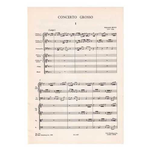 Concerto Grosso E Minor