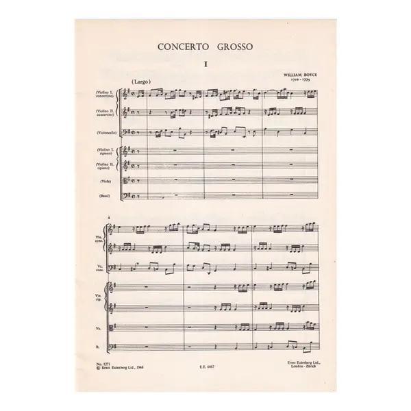 Concerto Grosso E Minor