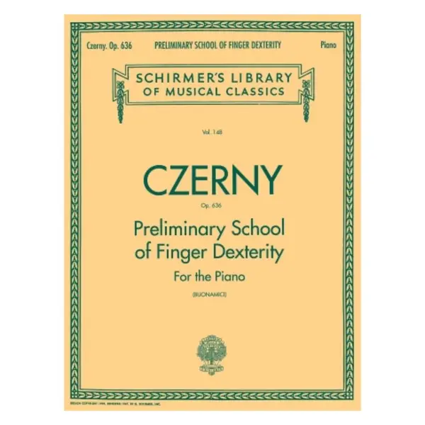 Preliminary School Of Finger Dexterity - Op.636 (Ed 148)