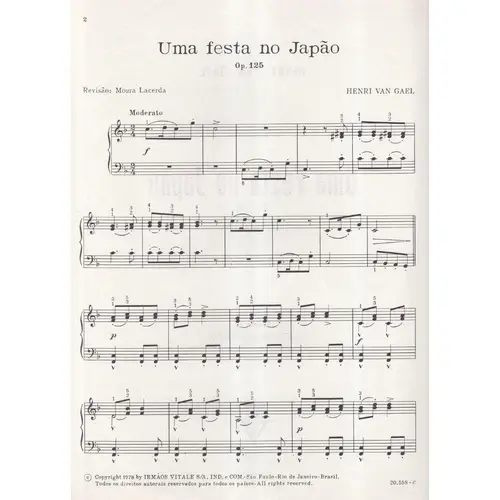Uma festa no Japão Op.125 - Les Bles D'Or N.1