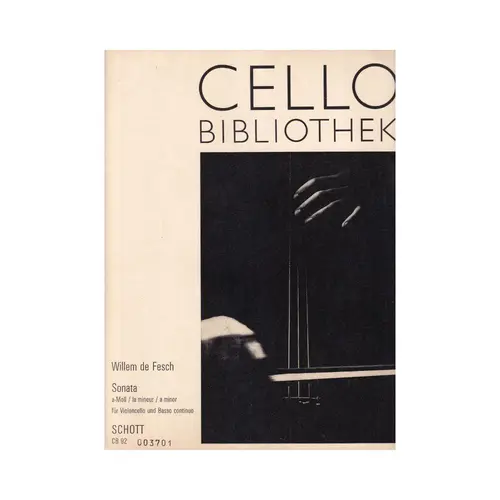 Sonata A Moll Fur Violoncello