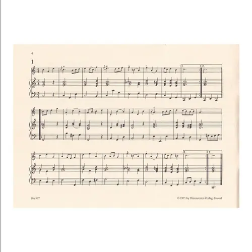 Ausgewahlte Menuette (Selected Minuets)