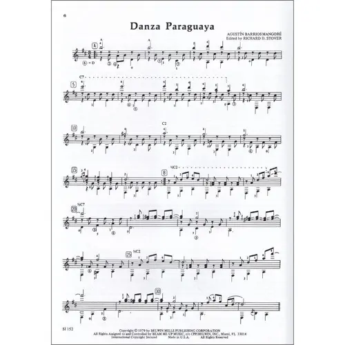 Three Paraguayan Dances