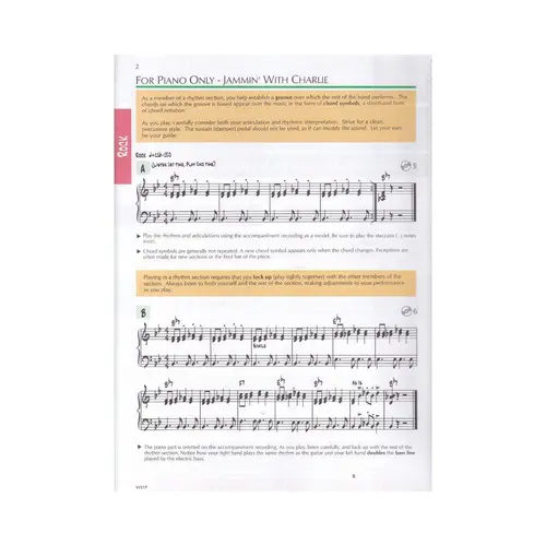 Standard Of Excellence Jazz Ensemble Method - Piano