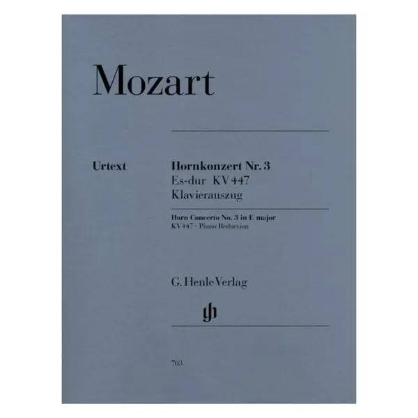 Hornkonzert N.3 Es-Dur - Kv 447 - Urtext