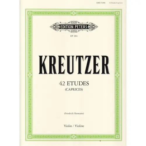 Etuden - Etudes For Violin  (Hermann)