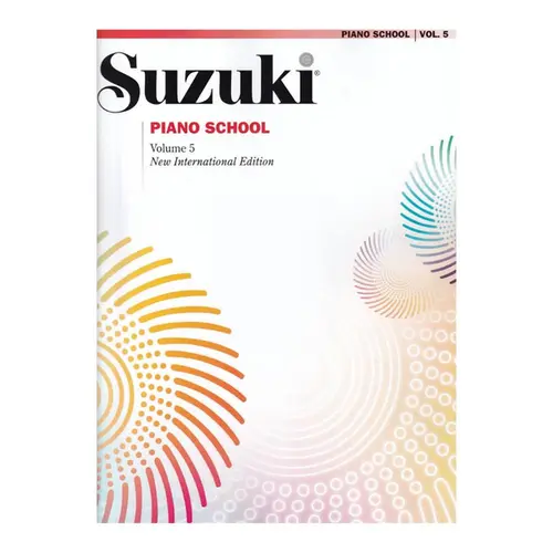 Suzuki Piano School Vol.5 - Book Only