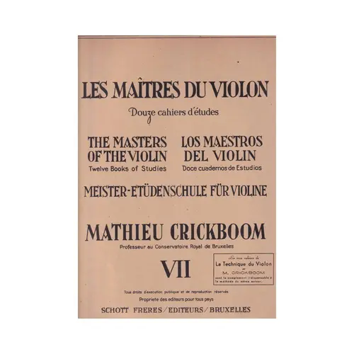 The Masters Of The Violin - Vol.7