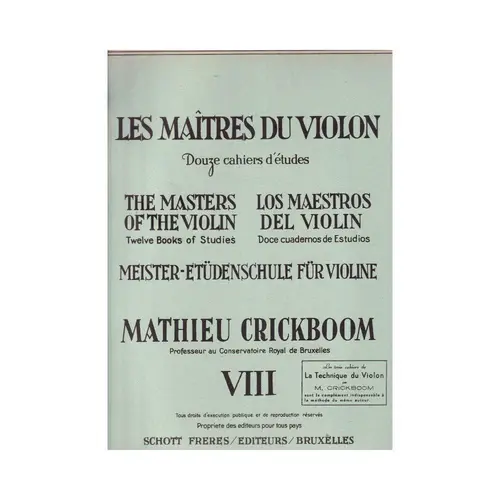 The Masters Of The Violin - Vol.8