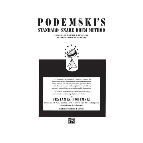 Podemski`S Standard Snare Drum Method