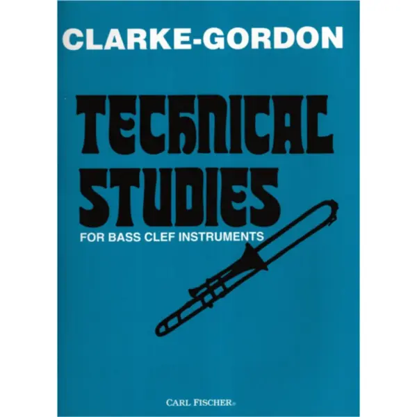Technical Studies For Bass Clef Instruments