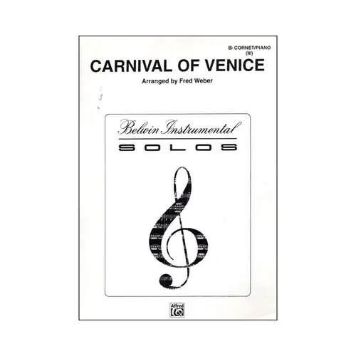 Carnival Of Venice (Bb Cornet/Piano) - (Arr. Fred Weber)