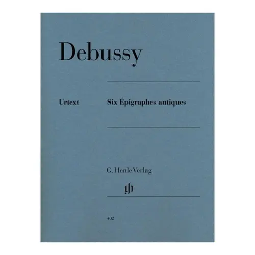 Six Epigraphes Antiques (Piano) - Urtext
