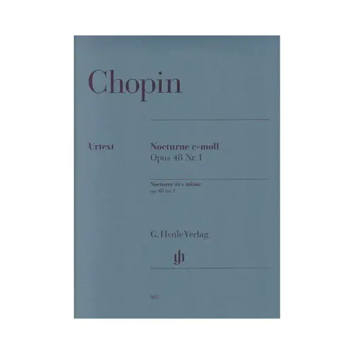Nocturne C Moll - Op.48 N.1 - Urtext