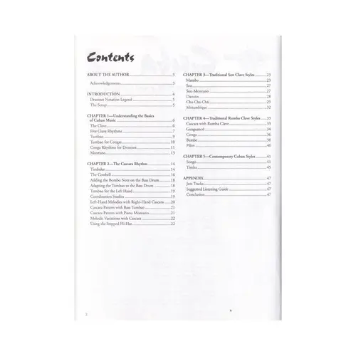 Cuba  - Drum Atlas Series