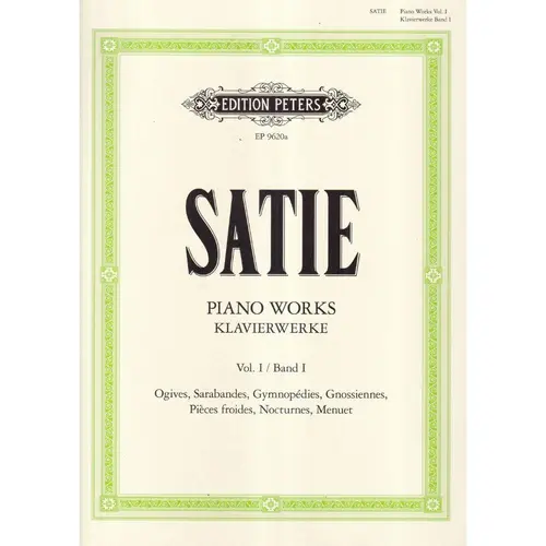 Piano Works Vol.1 - Ogives, Sarabandes, Gymnopedies, Gnossiennes, Pieces Froides