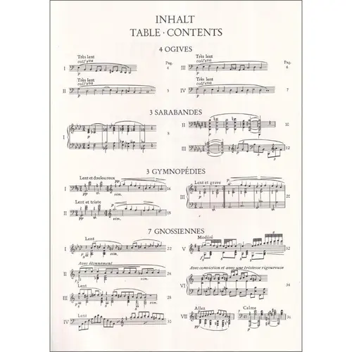 Piano Works Vol.1 - Ogives, Sarabandes, Gymnopedies, Gnossiennes, Pieces Froides