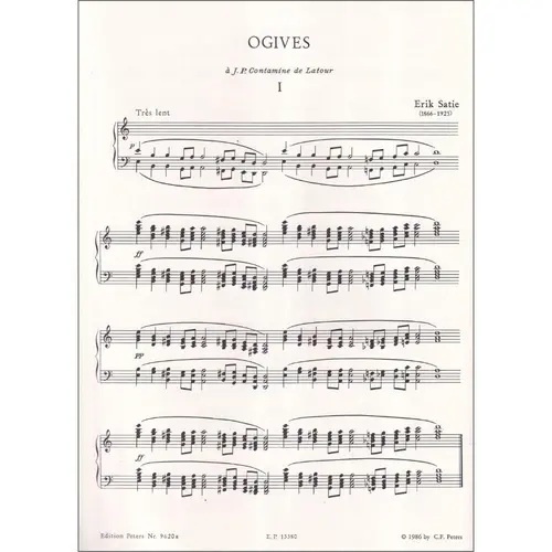 Piano Works Vol.1 - Ogives, Sarabandes, Gymnopedies, Gnossiennes, Pieces Froides