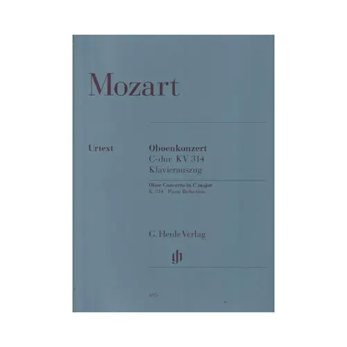 Oboenkonzert C Dur  - Kv 314 - Urtext