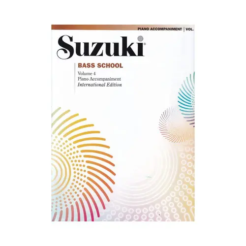Suzuki Bass School Piano Accompaniment Vol.4
