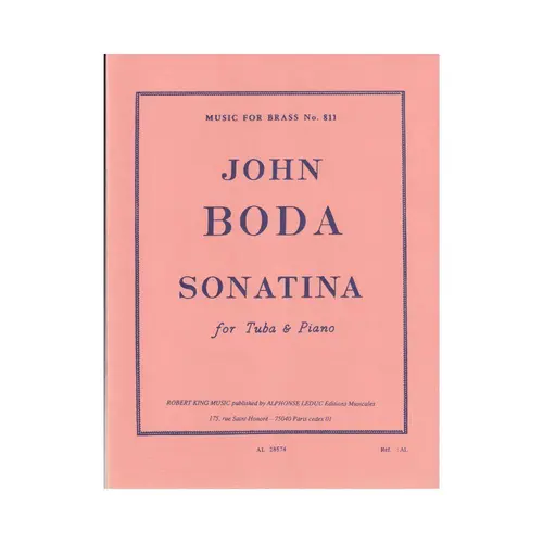 Sonatina For Tuba And Piano