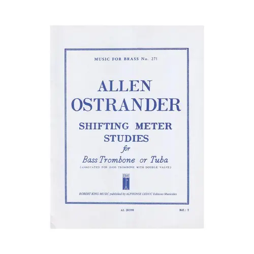 Shifting Meter Studies For Bass Trombone Or Tuba