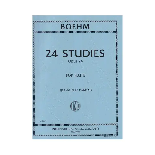 24 Studies For The Flute- Op.26