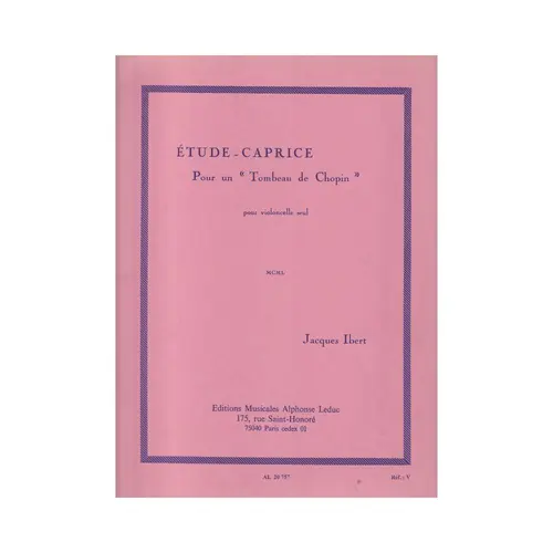 Étude-Caprice Por Un " Tombeau De Chopin "