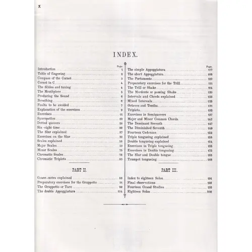 Cornet Method