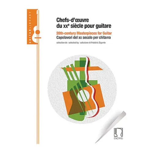 20th century Masterpieces for guitar
