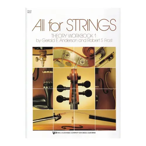 All For Strings Theory Workbook 1 - Cello