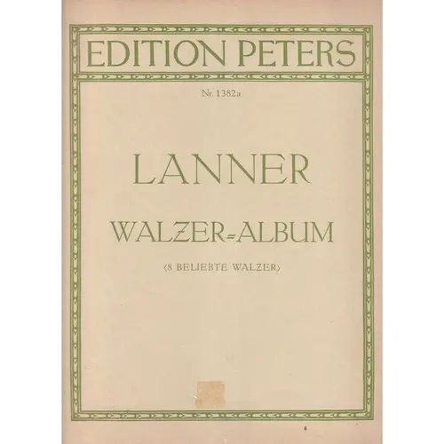 Walzer-Album (8 Beliebte Walzer)