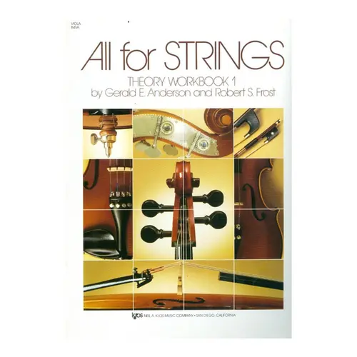 All For Strings Theory Workbook 1 - Viola
