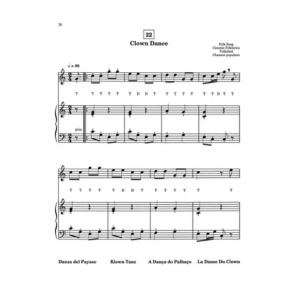 Suzuki Recorder School (Alto Recorder) vol.01 -  piano accompaniment