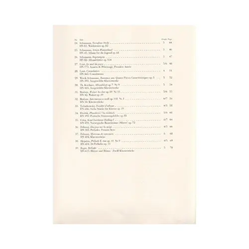 Henle Album - Klaviermusik Von Bach Bis Debussy