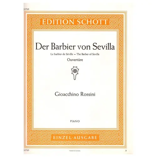 Der Barbier Von Sevilla  - Ouverture