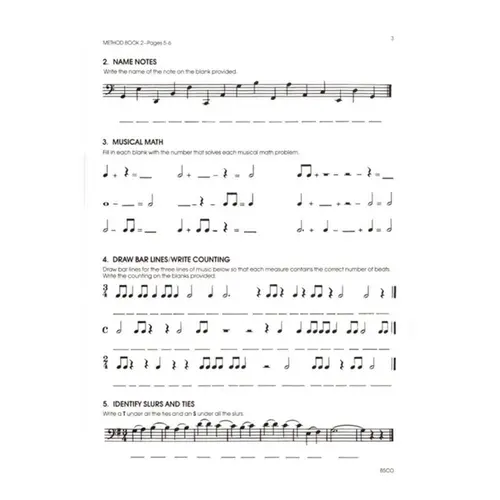 All For Strings Theory Workbook 2 - Cello
