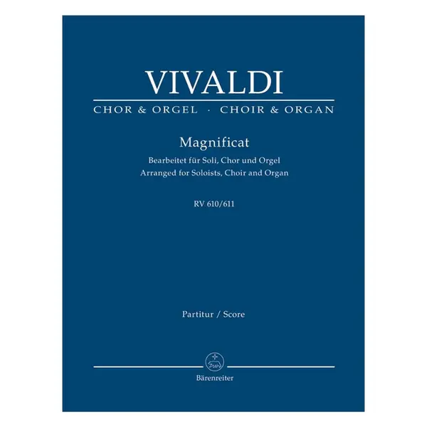 Magnificat - Rv 610 / 611 - Full Score