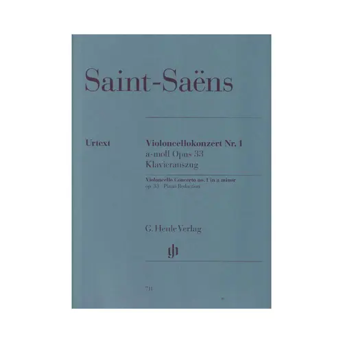 Violoncellokonzert N.1 A Moll - Op.33 - Urtext