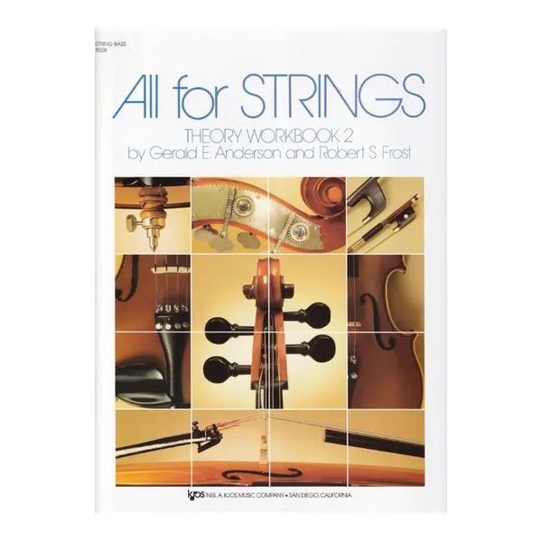 All For Strings Theory Workbook 2 - String Bass