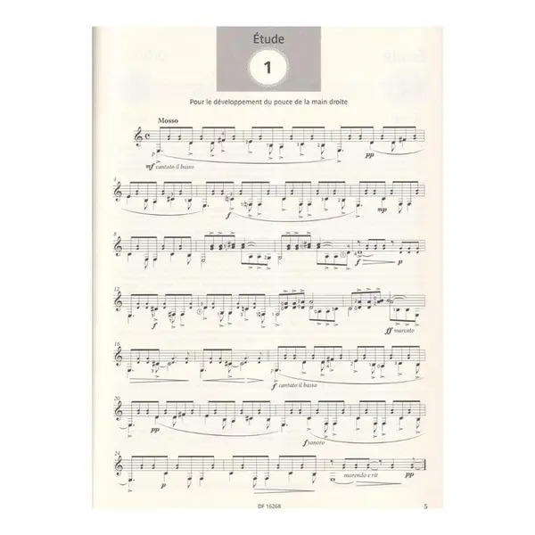 Etudes Simples For Guitar