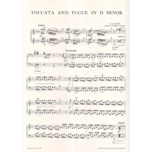 Toccata and fugue In D Minor - BWV 565