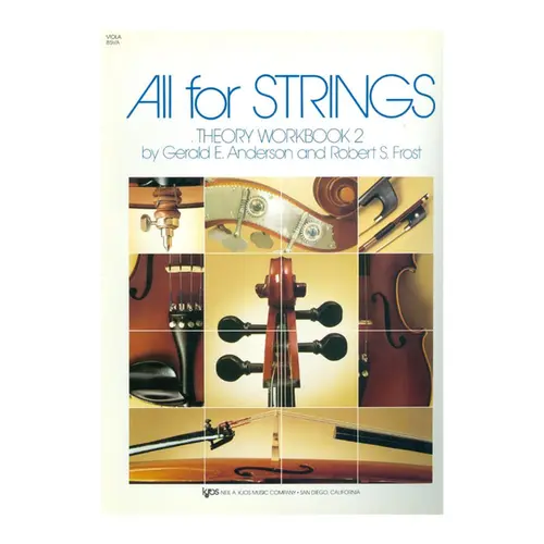 All For Strings Theory Workbook 2 - Viola